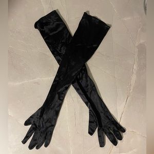 Black Long Gloves for Costumes